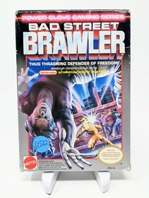 Bad Street Brawler Nintendo NES Complete w/ Manual - Tested Works
