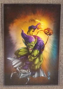 Spider-Man Green Goblin Glossy Print 11 x 17 In Hard Plastic Sleeve - Picture 1 of 1