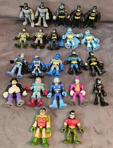 Playskool DC Super Heroes Lot of 22 Figures Penguin, Joker, Batman & More - Picture 1 of 23