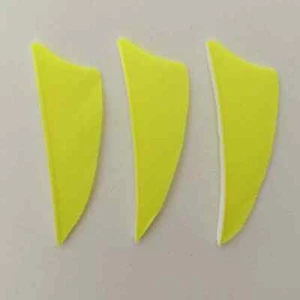 100Pcs Arrows Vanes Feather 2Inch Turkey Feather Fletching for DIY Archery Arrow - Picture 1 of 38