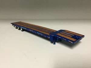 Remolque de viaje Talbert triple eje escala 1/64 DCP AZUL 5553-TA WESTERN - Imagen 1 de 3