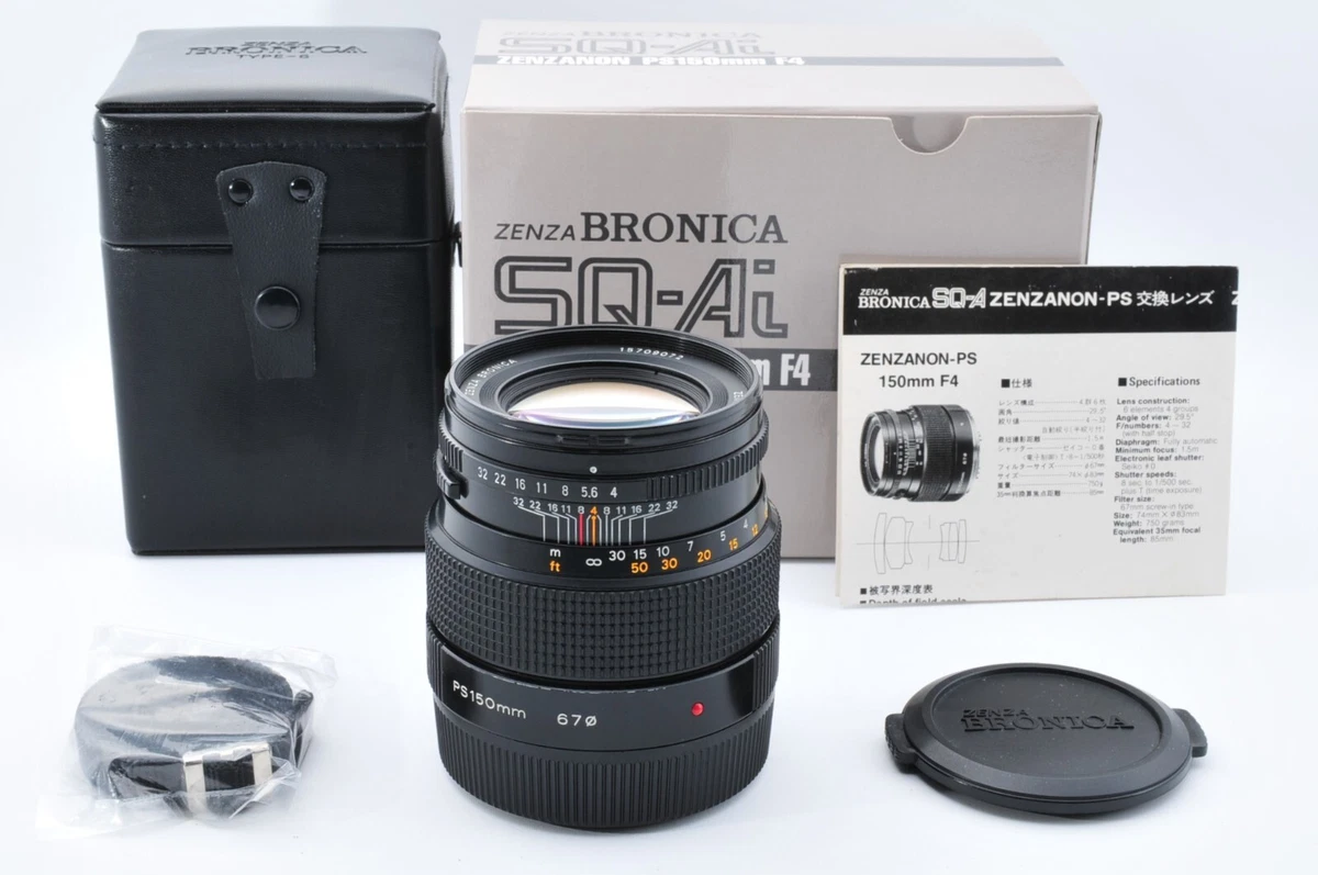Bronica Zenzanon PS 150mm Focal Camera Lenses for sale | eBay