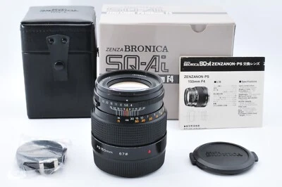 [Casi COMO NUEVO] Lente Zenza Bronica Zenzanon PS 150 mm F/4 para SQ A Ai Am B de JAPÓN Foto 1 de 4