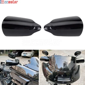 Handguards For Harley Softail Low Rider ST FXLRST Street Bob FXBB FXBBS Deluxe - Picture 1 of 10