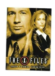 2003 THE X FILES SEASON 9 PROMO CARD P1 FREE SHIPPING - Picture 1 of 2