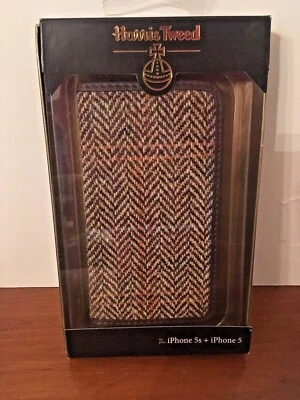 NUEVA FUNDA GRIFFIN Harris Tweed espiga Apple iPhone 5 5S RE37631 Foto 1 de 3
