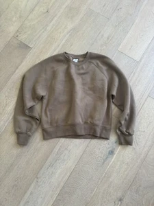 Zara Girls Tan Pullover Sweatshirt Tan Size 13-14 - Picture 1 of 3