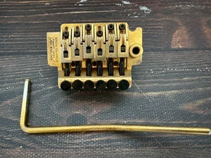 YAMAHA Rockin'Magic-Pro II RM-PRO 2 Floyd Rose Bridge Gold Genuine Arm Bar - Picture 1 of 9