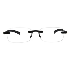 NEW Unisex "Joshua" Ultra-lightweight Flexible TR90 Rimless Reading Glasses - Picture 1 of 6