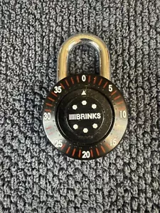 Brinks 172-49006 Dial Combination Padlock, 48mm black dial - Picture 1 of 2