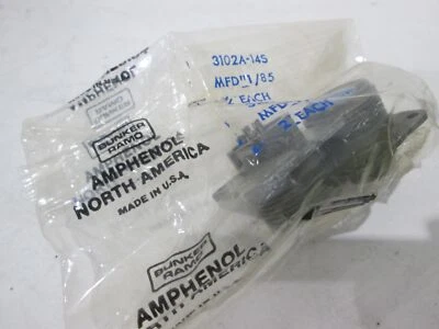 Amphenol, 3102A-14S, 2 Pin, Female Connector, New - Image 1 of 4