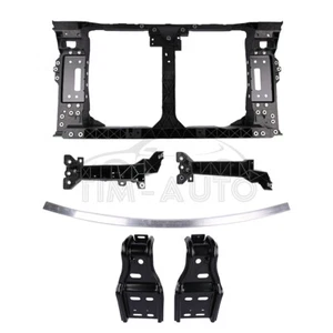 FOR 2014-22 INF Q50 RADIATOR CORE SUPPORT,REINFORCEMENT BAR,BRACKETS 6PC SET - Picture 1 of 7