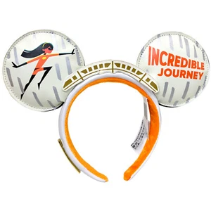 Incredibles Monorail Disney* Parks .Loungefly Minnie Mickey Ears Bow Hairband - Picture 1 of 7