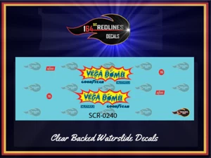 1/64 Redline 'Vega Bomb' Replica Decal SCR-0240 - Picture 1 of 4