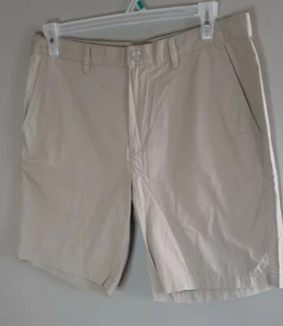 Eddie Bauer Mens Sz 34 Khaki Shorts Pockets lightweight - Picture 1 of 10