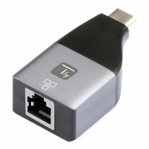 Adattatore Convertitore da USB Type C a RJ45 Ethernet Gigabit LAN 1000Mbps - Foto 1 di 3