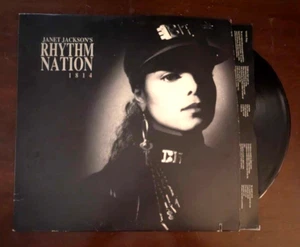 Janet Jackson: Rhythm Nation 1814 1989 A&M Records SP3920 Vinyl LP Schallplatte - Bild 1 von 12