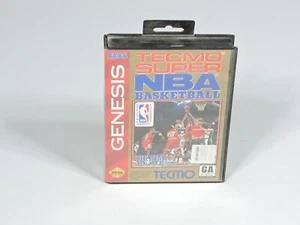 Tecmo Super NBA Basketball Sega Genesis 1993 - Bild 1 von 3