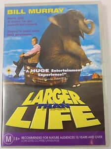 Larger Than Life Region 4 DVD 1996 Bill Murray VGC