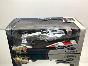 HOT WHEELS 24523 STEWART FORD SF3 F1 1999 #16 BARRICHELLO -1:18- GOOD IN BOX - Imagen 1 de 10