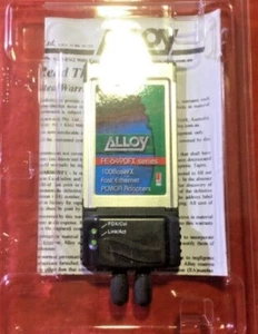 ALLOY FE-6490ST Receiver Transmitter 100 Base-FX PC Card - Picture 1 of 6