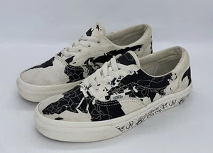 Vans Era Save Our Planet Black White Canvas Sneakers Shoes Men 5 / Women 6.5 - Picture 1 of 12
