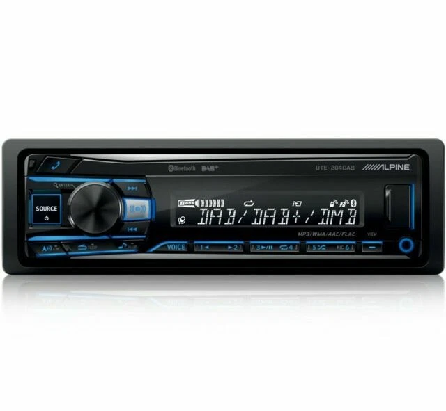 Alpine UTE-204DAB 1-Din Autoradio mit Bluetooth - Schwarz