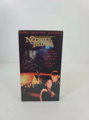 Needful Things (VHS, 1998) Ed Harris Max Von Sydow, VHS!! - Image 1 of 3