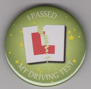 I passed my driving test! Success pin badge for learner driver who passes exam - Picture 1 of 1