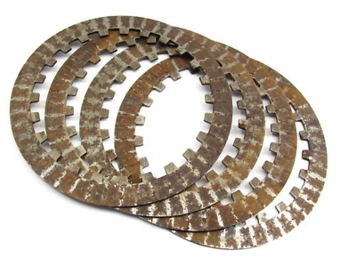 Honda 75 XL100 XL 1975 100 K1 - Juego de 4 placas de acero exteriores embrague motor Foto 1 de 4