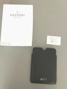 VALENTINO Black Leather case cover for IPAD mini, Kindle, Tablet, NEW - Picture 1 of 5