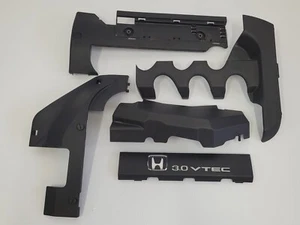 Honda Accord Etc. Engine Cover Trim Beauty Cover Panel Set V6 3.0 J30A1 - Foto 1 di 8
