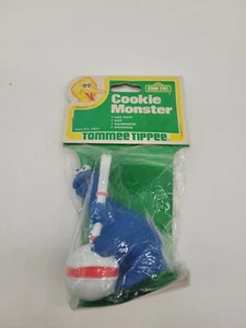 Vintage SELTEN NEU - TOMMEE TIPPEE Krümelmonster Rassel Spielzeug Hongkong SESAMSTRASSE - Bild 1 von 8