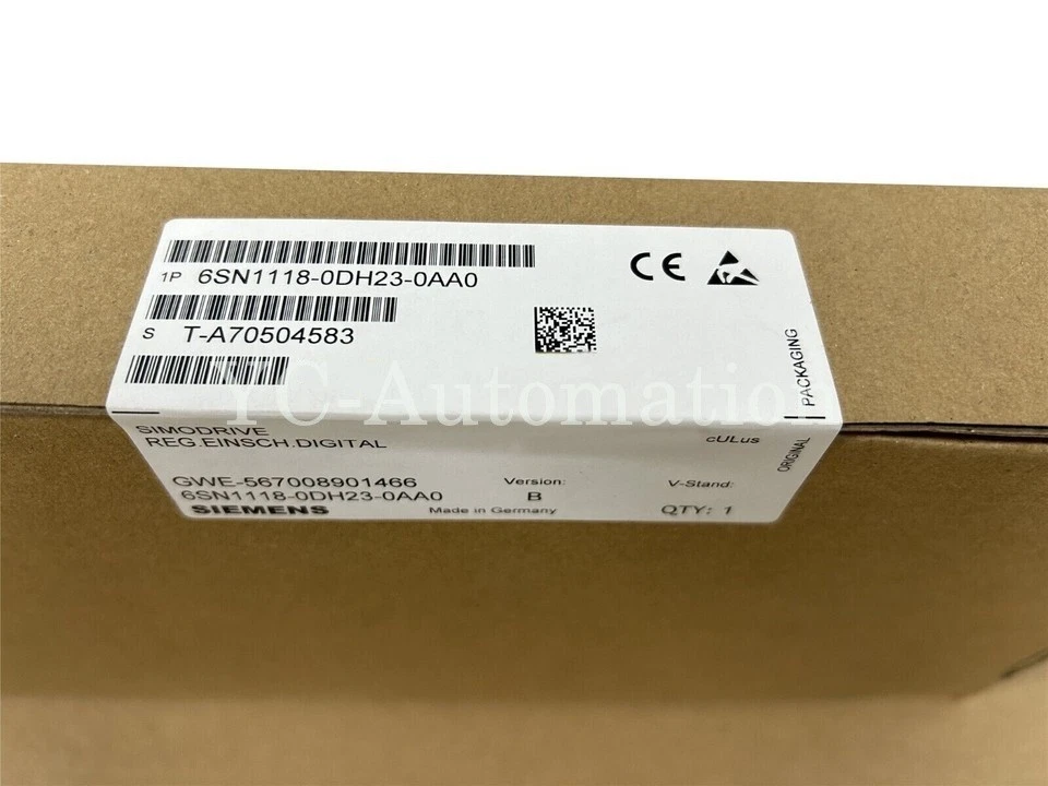 6SN1 118-0DH23-0AA0 NEW 6SN1118-0DH23-0AA0 SIMODRIVE 611-D Control Unit - Image 1 of 1