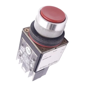 Allen Bradley 800MR-A6 roter Drucktaster, ø22 mm, 1 Öffner, 300 VAC 10A Max - Bild 1 von 7
