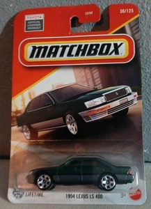 Matchbox 2025 Mainline 1994 Lexus LS 400 grün #36 Diecast Spielzeugauto Neu - Bild 1 von 2