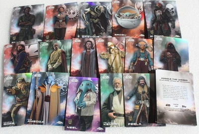 Topps Chrome Star Wars 2025 - REFRACTOR Parralèle 1 à 200 au choix dans la liste - Photo 1/2