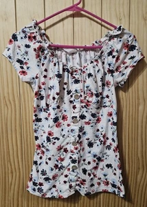 Damenbluse Medium (7/8) Blumenmuster - Bild 1 von 5