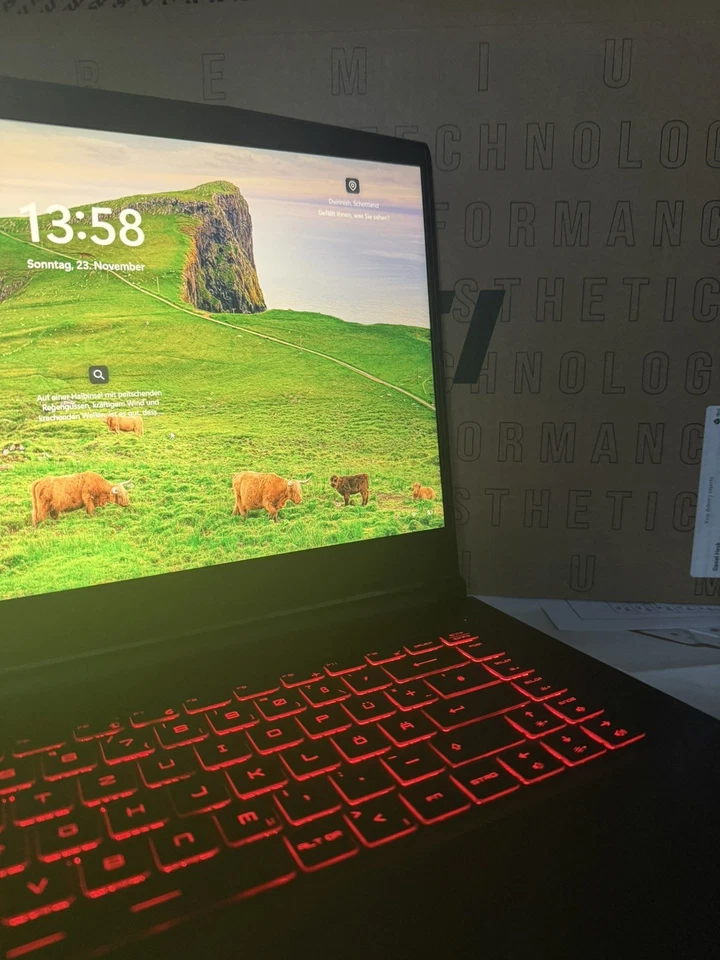 Gaming-Laptop | RTX 4060 | Intel i5-12450H | 16 GB RAM | Sehr guter Zustand - Bild 1 von 4