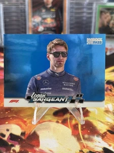 2024 Topps Paddock Pass Formula 1 F1 Logan Sargeant Variation Chrome Blue #20 - Bild 1 von 2