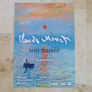 Claude MONET, ORIGINAL POSTER AUSSTELLUNG 2011, 70 x 50 cm - Bild 1 von 4