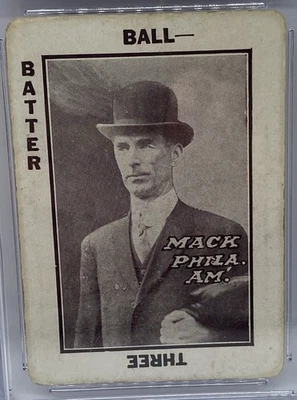 1913 Tom Barker Game Connie Mack CGC 2 - Good READ - Image 1 of 3