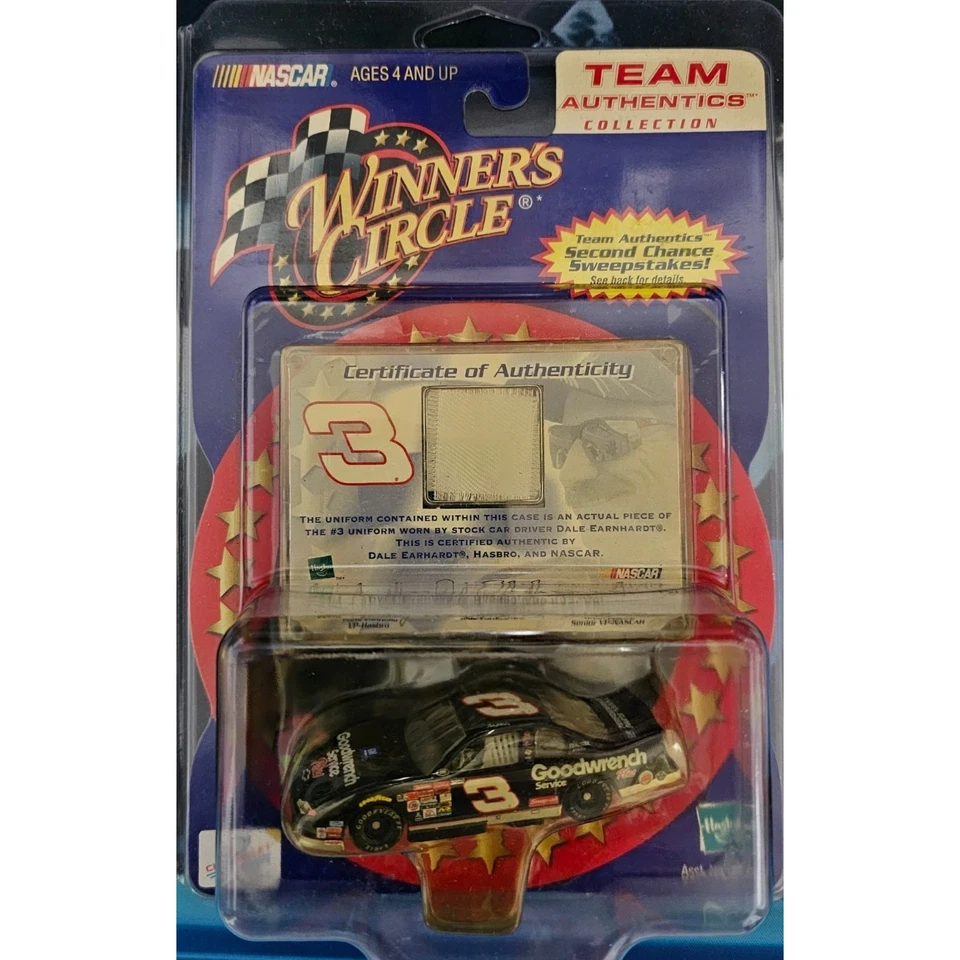 Dale Earnhardt 2001 Team Authentics Winners Circle 1:64 Diecast Firesuit - Image 1 of 2