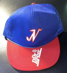 Nashville Sounds Minor League Snap Back Hat Dr. Pepper Promo Cap Hat MiLB Blue N - Picture 1 of 6