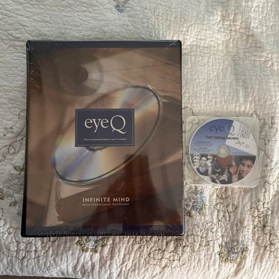 EYE Q Infinite Mind Speed Reading CD Brain Enhancement PC Software Sealed NEW!! - Image 1 of 3