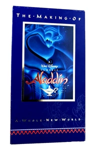 Disney Classic The Making of Aladdin A Whole New World VHS - Picture 1 of 3