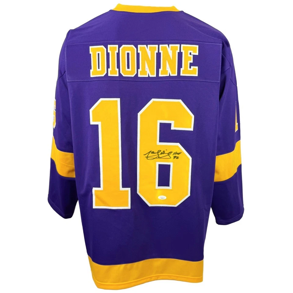 Marcel Dionne autographed signed inscribed jersey NHL Los Angeles Kings JSA COA - Image 1 of 3