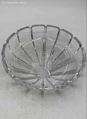 Vajilla de vidrio transparente Mikasa Yugoslavia Morning Star cuenco de utensilios de cocina Foto 1 de 4