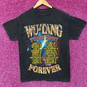 Camiseta pequeña de hip-hop Wu-Tang Clan Wu-Tang Forever Tour 1997 - Imagen 1 de 5