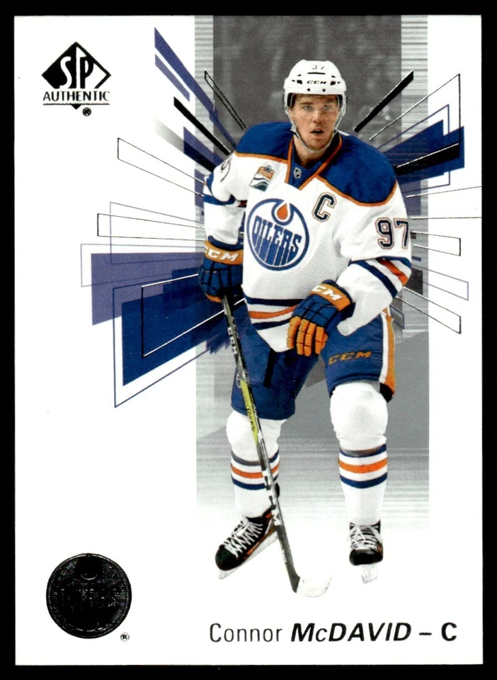 2016-17 SP AUTHENTIC Connor McDavid Edmonton Oilers #97 - Image 1 of 2